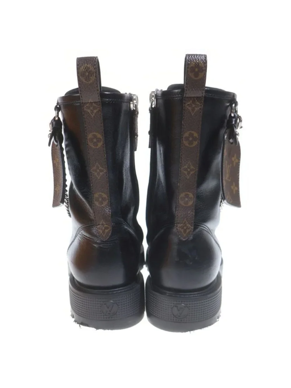 Louis Vuitton Monogram District Boots Black